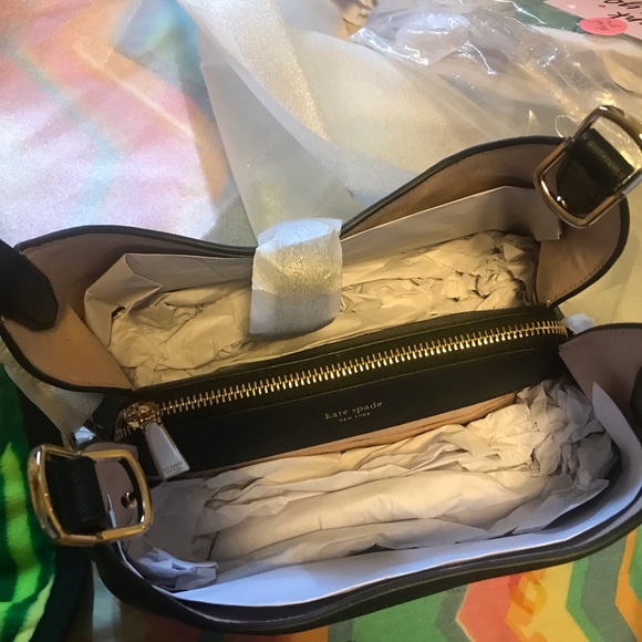 Kate spade shoulder cross body black bag NWT - Picture 8 of 9